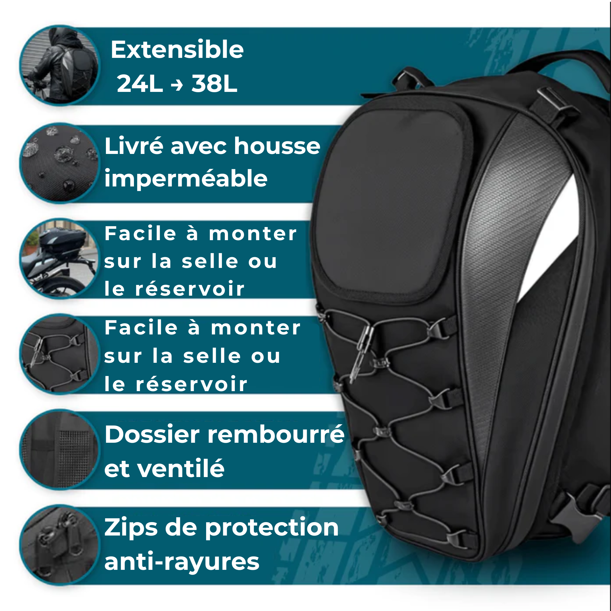 Le Nautilus - Sac de Moto